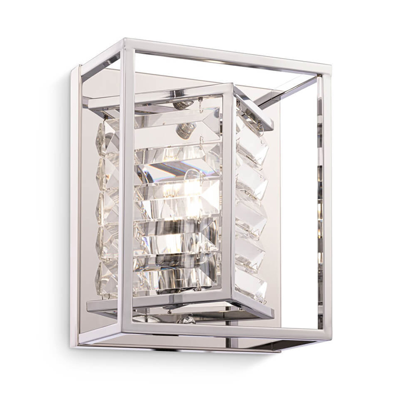 Algernon Light Sconce chrome    | Loft Concept 