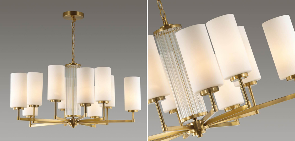 Люстра Pillars на 10 ламп - Loft-Concept в Москве