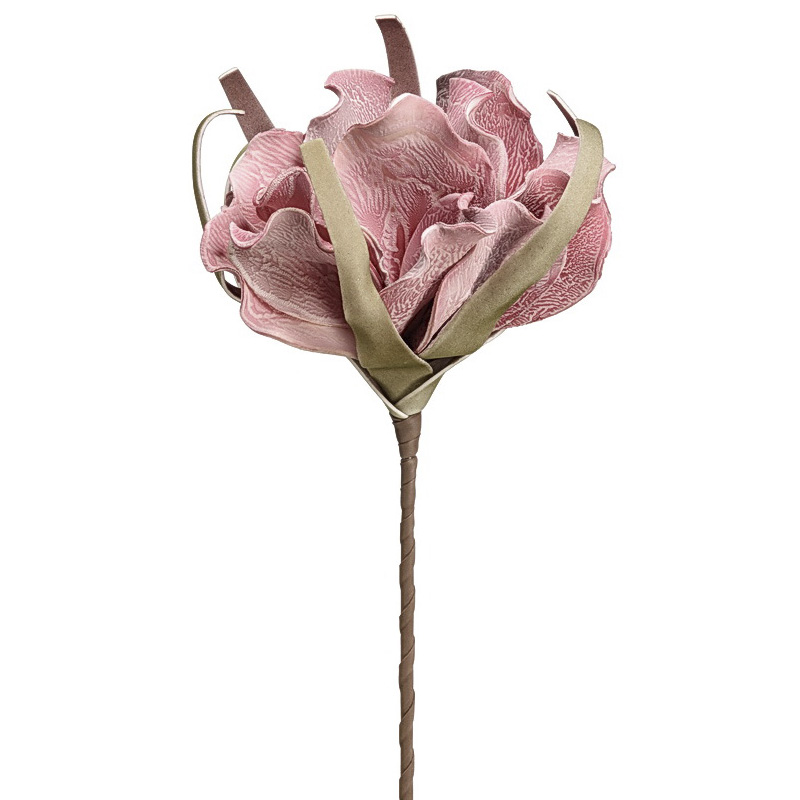 

Декоративный искусственный цветок Пион розовый
