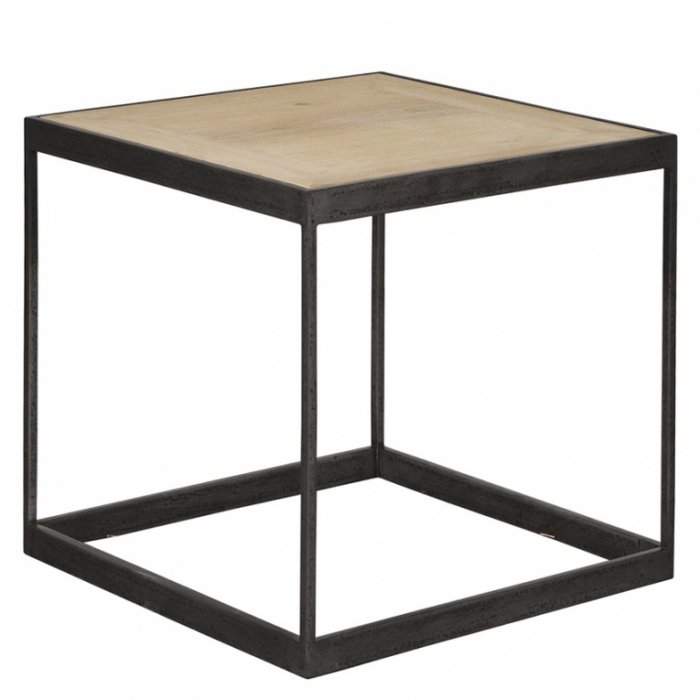   Industrial Oak Side Table    | Loft Concept 