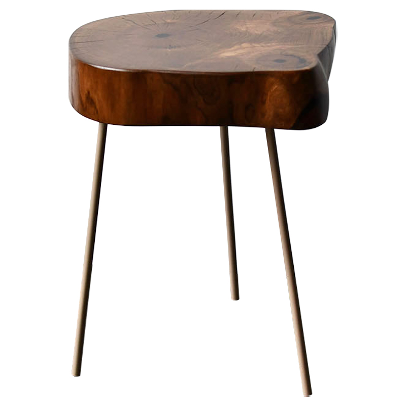  Povey Industrial Metal Rust Side Table     | Loft Concept 
