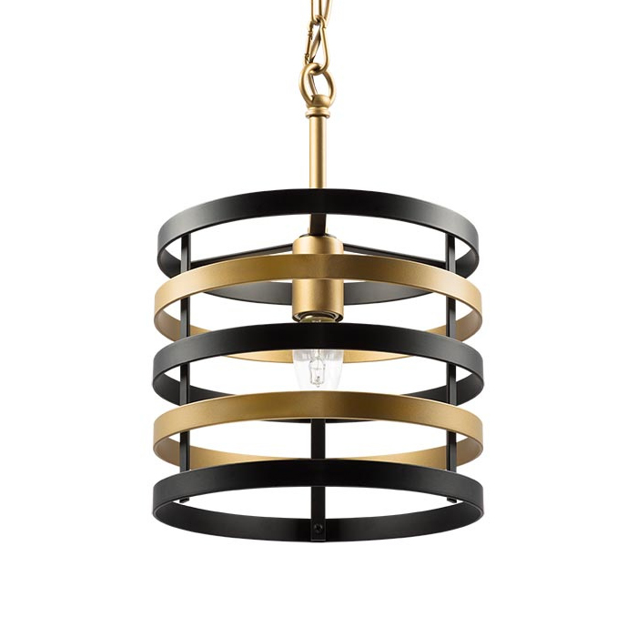   Gold Stripes Chandelier     | Loft Concept 