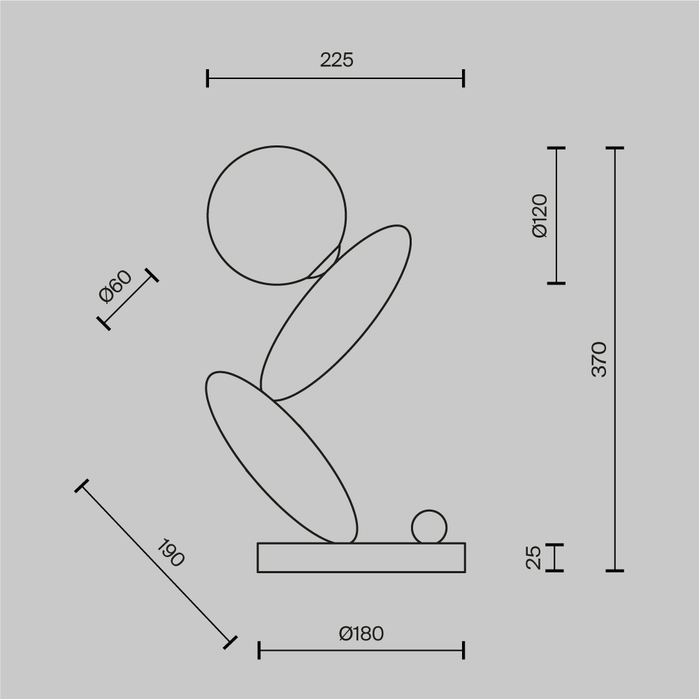 Настольный светильник Resonance 3000К 6Вт в Москве
