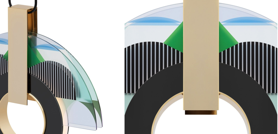 Люстра Miami art deco inspires pendant lights - Loft-Concept в Москве