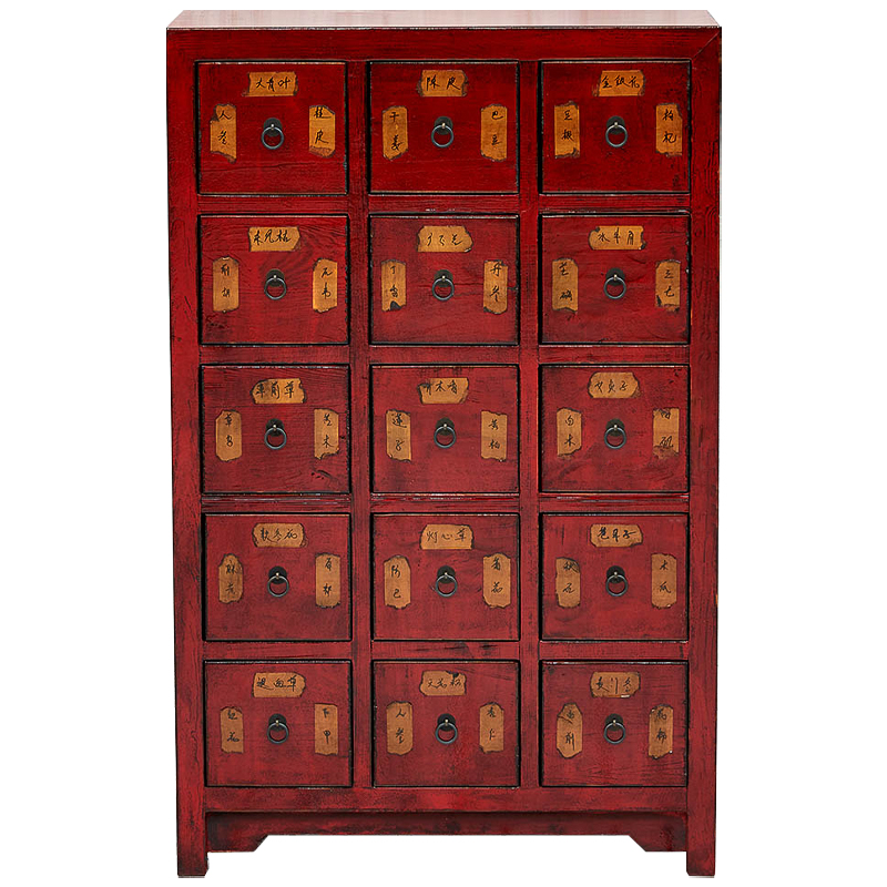         Red Chest of Drawers Red     | Loft Concept 