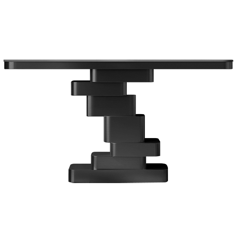  Maja Marble Metal Console Table Graphite    Nero   | Loft Concept 
