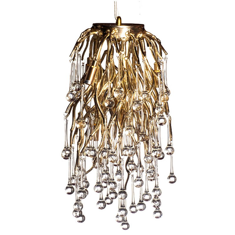   Droplet Gold Hanging Lamp     | Loft Concept 