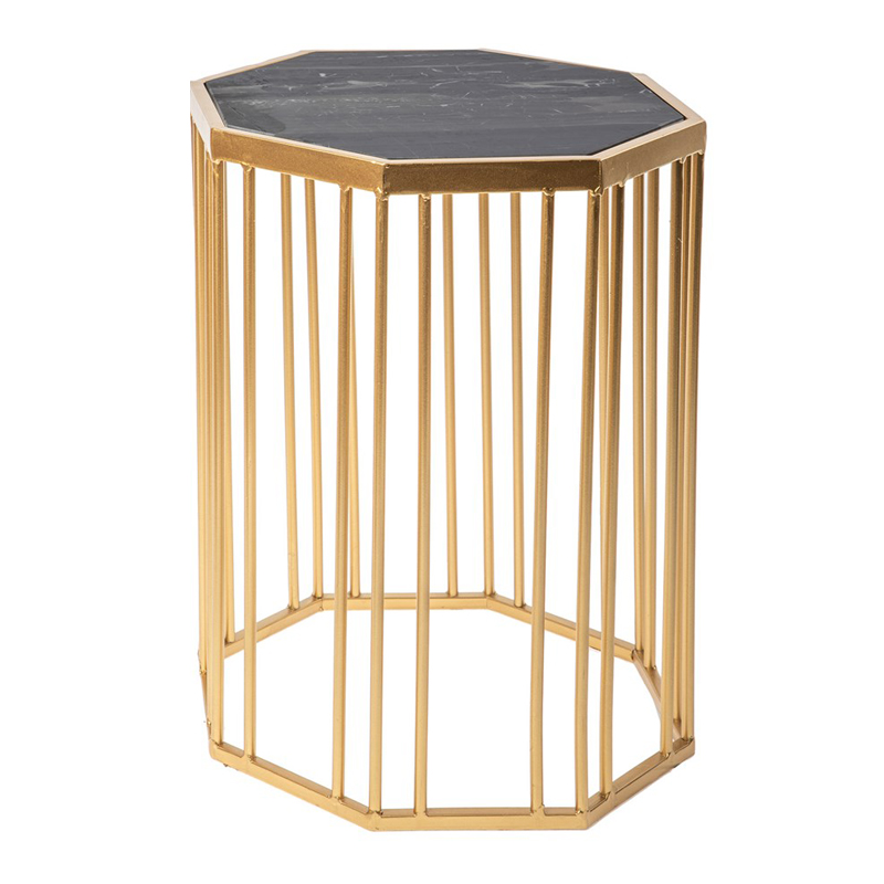   Side Table Marble     Nero    | Loft Concept 