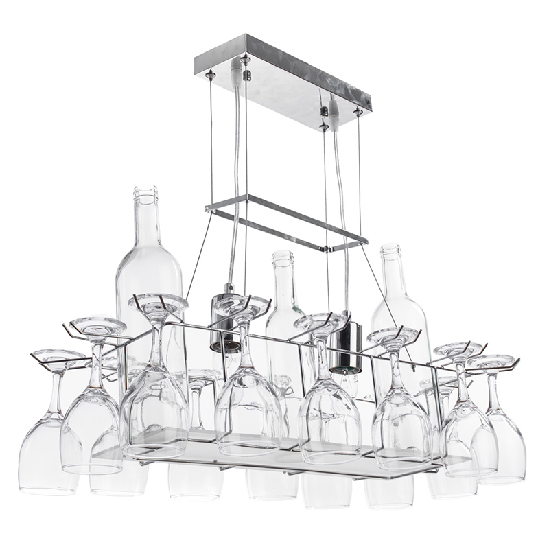  Bottles and Glasses Chandelier     | Loft Concept 