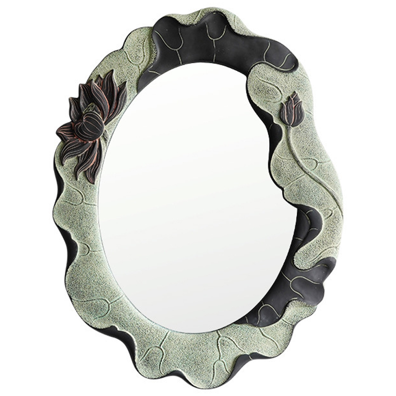  Mirror Lotus Flowers oval      | Loft Concept 