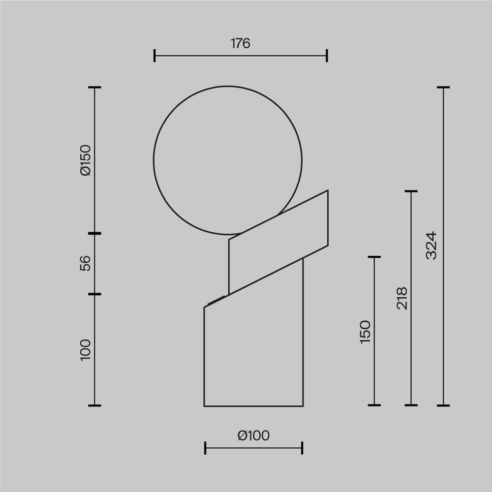 Настольный светильник Divario 3000К 3Вт в Москве