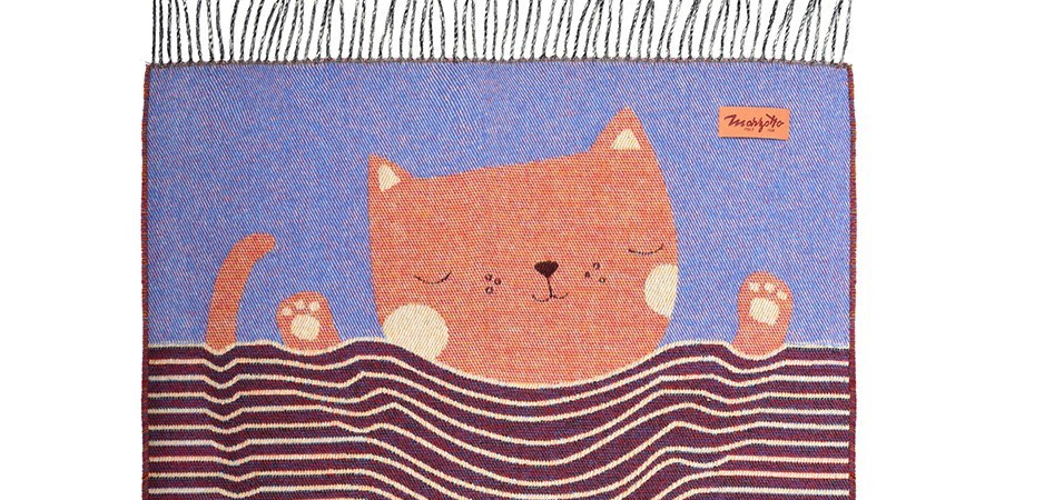 Плед CAT 1 Marzotto - Loft-Concept в Москве