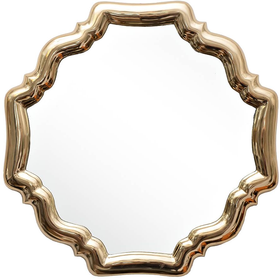 

Зеркало настенное с золотом Terriform