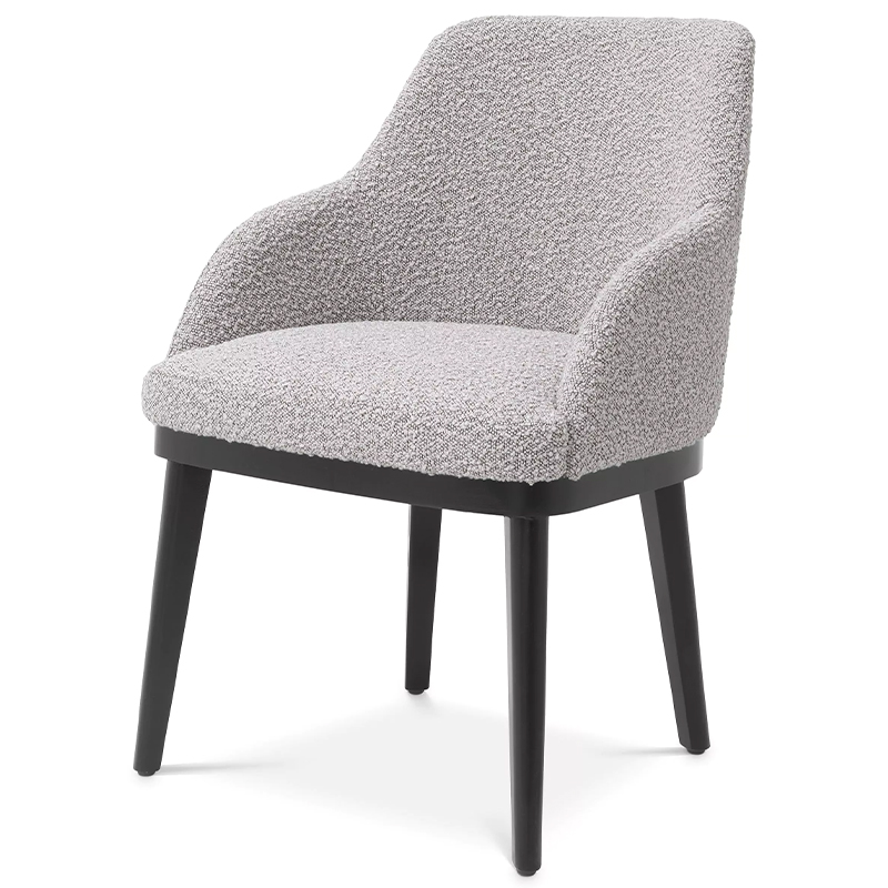  Eichholtz Dining Chair Costa Boucle Grey     | Loft Concept 