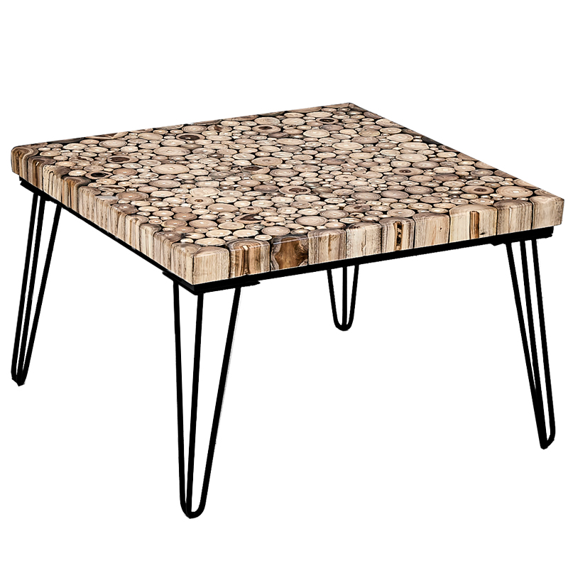   Tree Cuts square coffee table     | Loft Concept 