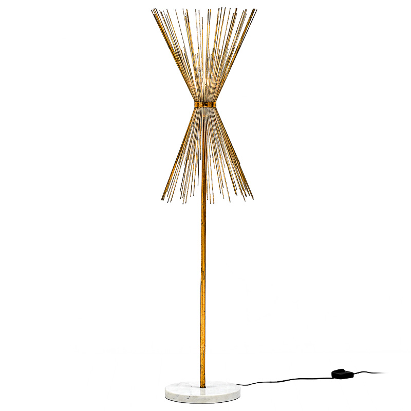   Kelly Wearstler Strada Narrow Floor lamp Gold          | Loft Concept 