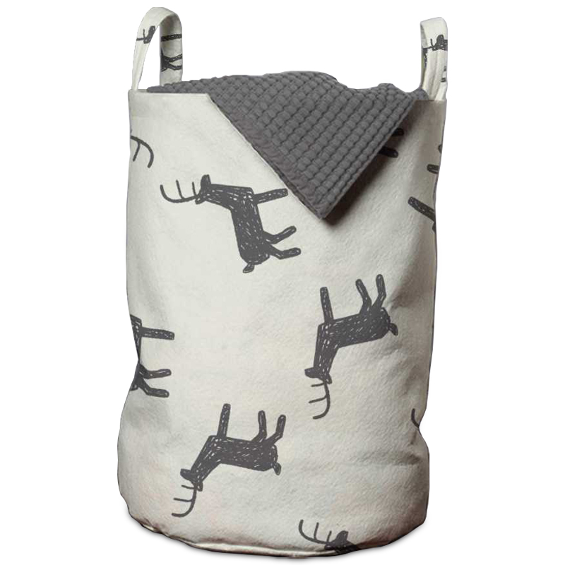  Deer Pattern Basket     | Loft Concept 