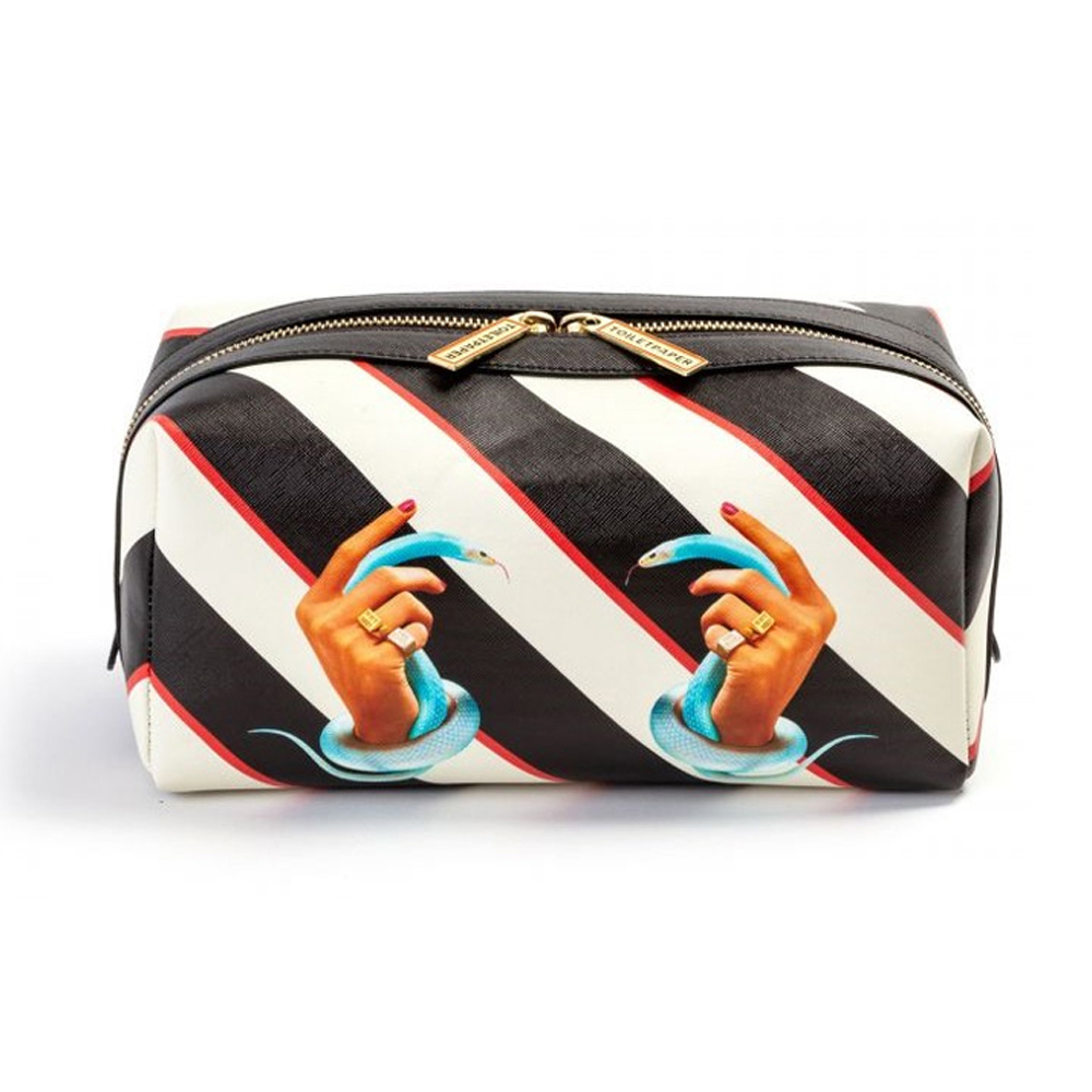 

Косметичка Seletti Stripes Hands with Snakes