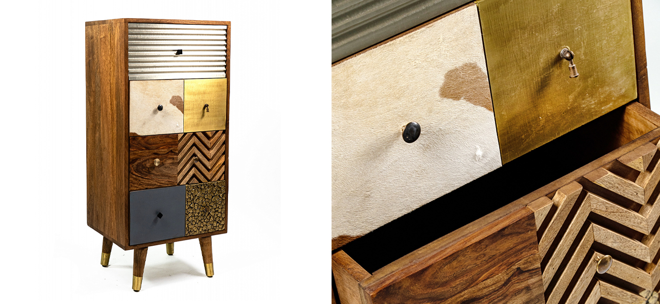 Высокий комод Handmade Wooden Furniture - фото