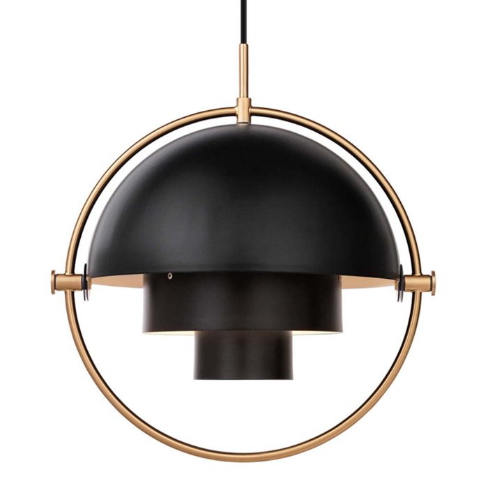  Louis Weisdorff Gubi Multi-lite Suspension Lamp Black     | Loft Concept 