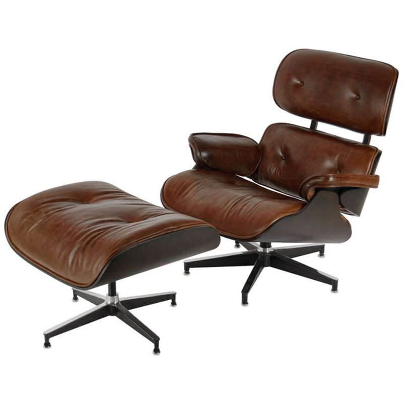  Eames Lounge Chair & Ottoman brown    | Loft Concept 