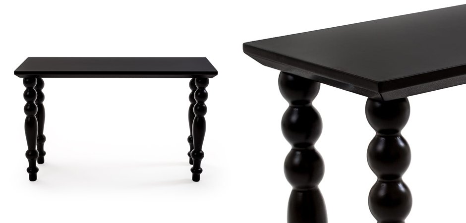 Журнальный стол Seletti Heritage Coffee Table Rectangular Black - фото