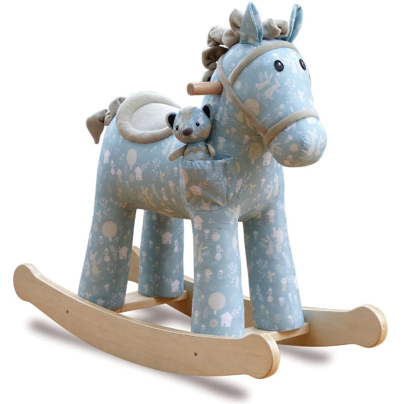 

Лошадка-качалка голубая Oscar Pony