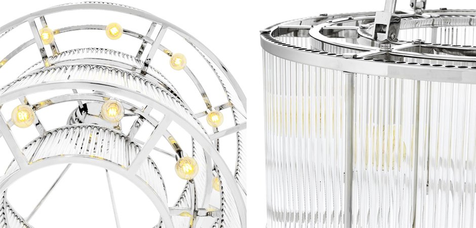 Люстра Chandelier Bernardi Nickel - Loft-Concept в Москве