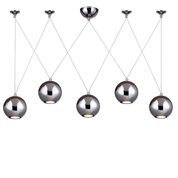   Multisphere Pendant Silver 5    | Loft Concept 