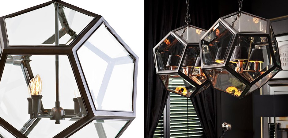 Люстра Eichholtz Lantern Yorkshire Bronze L - Loft-Concept в Москве