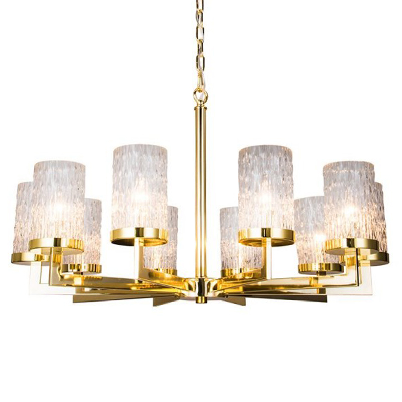  Estebe Glass Gold Chandelier 10     | Loft Concept 