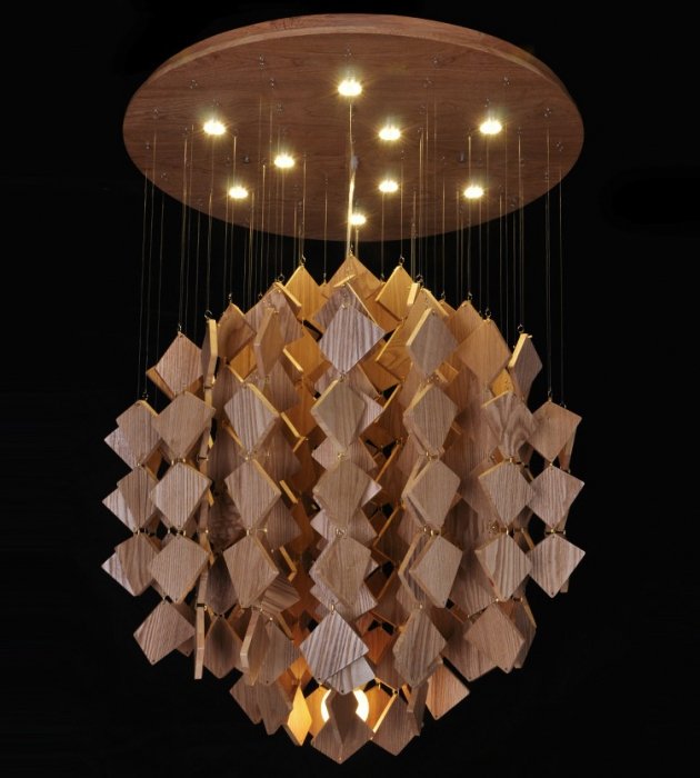  Wooden Glowworm Quadro    | Loft Concept 