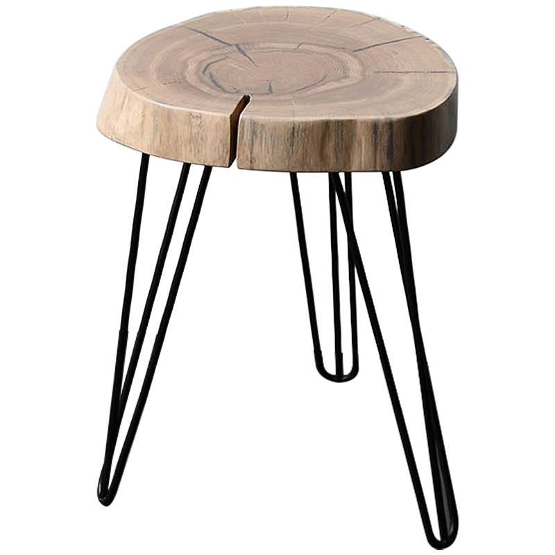   Aariz Industrial Metal Rust Side Table     | Loft Concept 