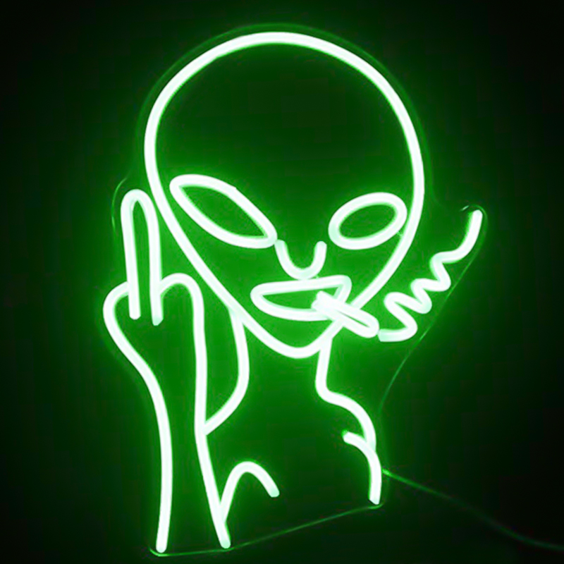    Alien Neon Wall Lamp     | Loft Concept 