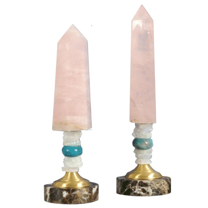    Pointe cristal quartz rose      | Loft Concept 