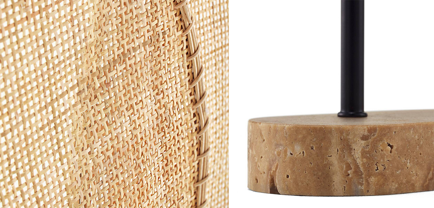 Настольная лампа Wicker Leaves Table lamp - фото №1