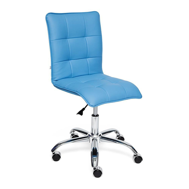 Кресло Deborah eco-leather light blue