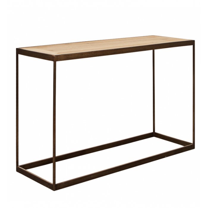 Industrial Oak Console Table    | Loft Concept 