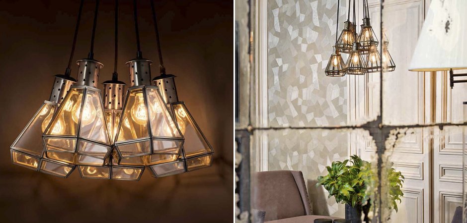 Подвесной светильник Eichholtz Hanging Lamp Polygon - Loft-Concept в Москве
