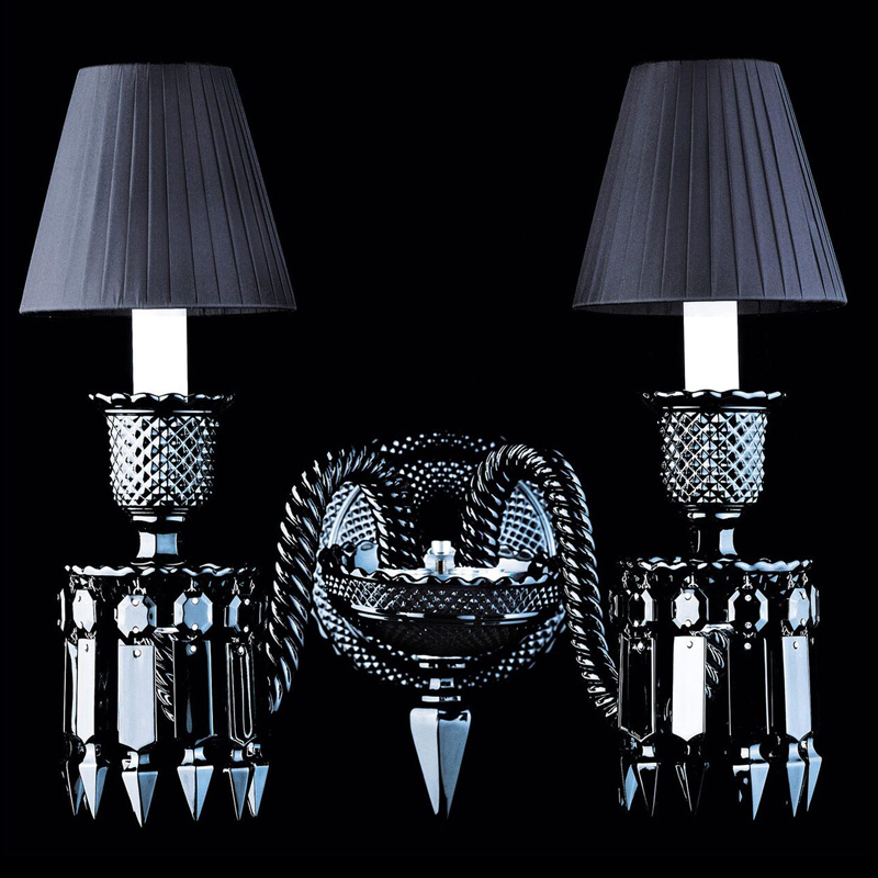  BACCARAT ZENITH NOIR Wall Lamp 2    | Loft Concept 