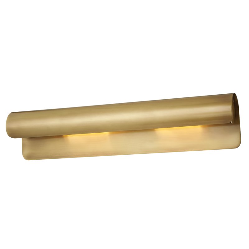  Hudson Valley 1525-AGB Accord 2 Light Wall Sconce In Aged Brass    | Loft Concept 