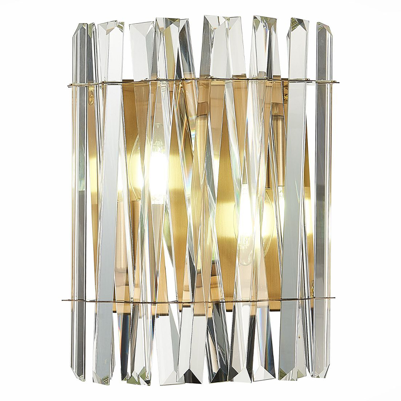  Kaeden Glass Gold Wall Lamp     | Loft Concept 