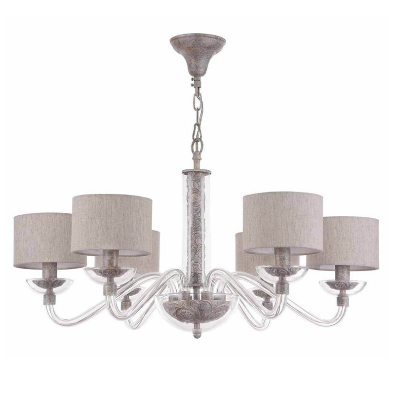 Люстра Sabella Light Chandelier 6 lamp Серый в Москве | Loft Concept 