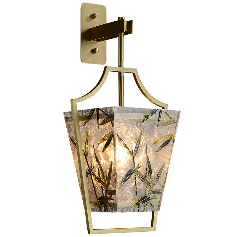     Glass bamboo Wall Lamp     | Loft Concept 