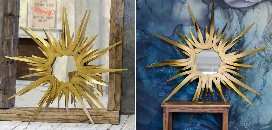 Зеркало Sharp Sun Mirror Зеркало Sharp Sun Mirror - Loft-Concept в Москве