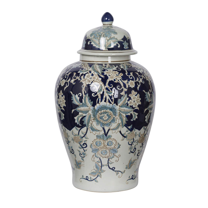    Blue & White Ornament Vase 59     | Loft Concept 