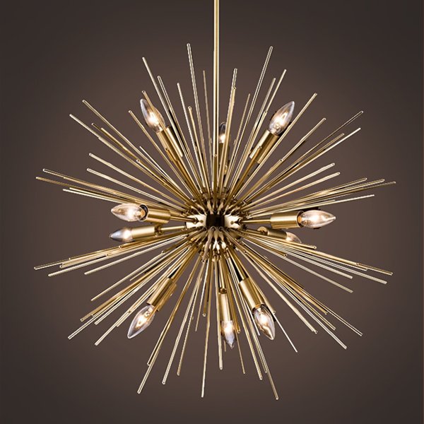  Astra Chandelier Sputnik Gold 60    | Loft Concept 