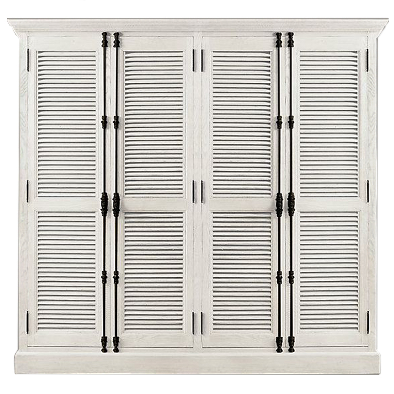 RH Shutter Four-Door Cabinet       ̆    | Loft Concept 