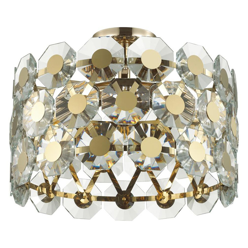   Crystal Octagons Gold      | Loft Concept 