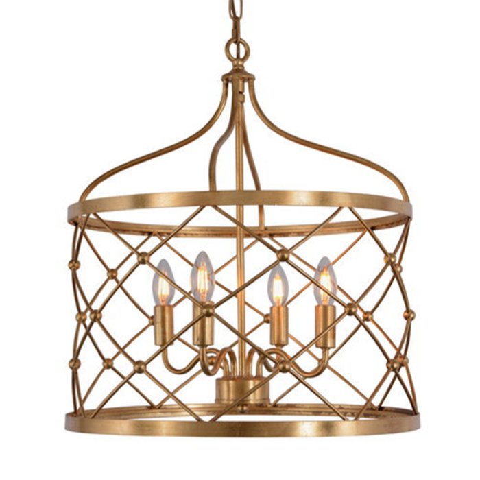   Lantern Golden Net L Pendant lamp    | Loft Concept 